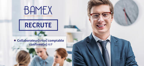 Collaborateur(trice) comptable confirmé(e) H/F BAMEX Cabinet d'expertise comptable La Roche-Sur-Yon